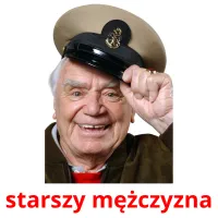 starszy mężczyzna picture flashcards