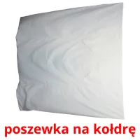 poszewka na kołdrę Tarjetas didacticas