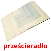 prześcieradło picture flashcards