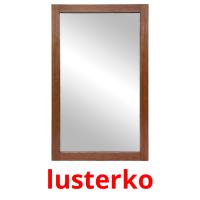 lusterko flashcards illustrate