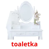 toaletka Bildkarteikarten