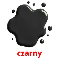 czarny cartões com imagens