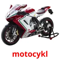 motocykl picture flashcards