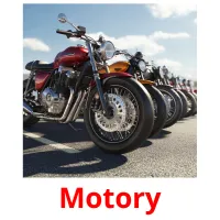 Motory picture flashcards