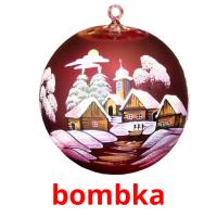 bombka flashcards illustrate