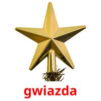 gwiazda picture flashcards