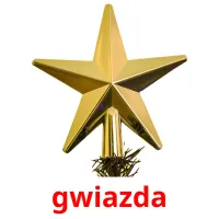 gwiazda flashcards illustrate