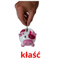 kłaść picture flashcards