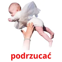 podrzucać picture flashcards