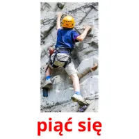 piąć się picture flashcards