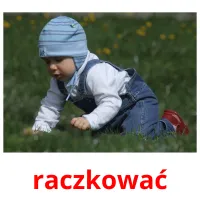 raczkować picture flashcards