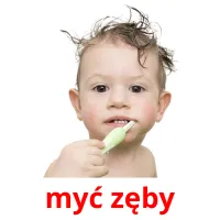 myć zęby ansichtkaarten