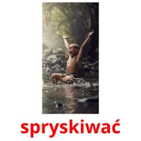 spryskiwać ansichtkaarten