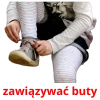 zawiązywać buty ansichtkaarten