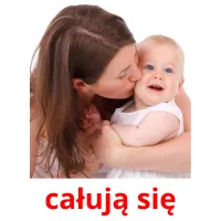 całują się picture flashcards