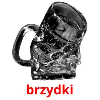 brzydki picture flashcards