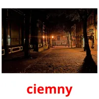 ciemny picture flashcards