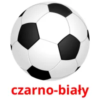 czarno-biały picture flashcards