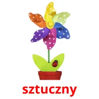 sztuczny picture flashcards