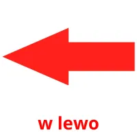 w lewo picture flashcards