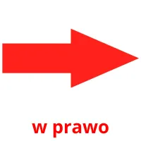 w prawo picture flashcards