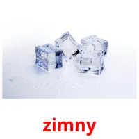 zimny picture flashcards