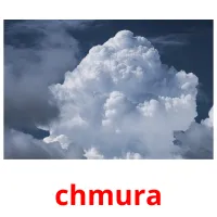 chmura picture flashcards