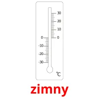 zimny picture flashcards