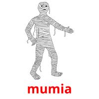 mumia picture flashcards