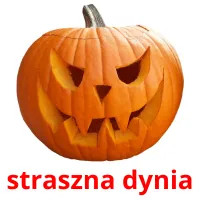 straszna dynia Bildkarteikarten