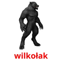 wilkołak Bildkarteikarten