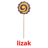 lizak picture flashcards