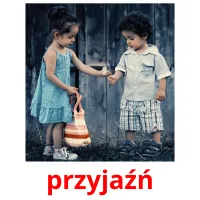 przyjaźń picture flashcards