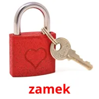 zamek picture flashcards