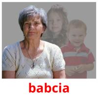 babcia flashcards illustrate