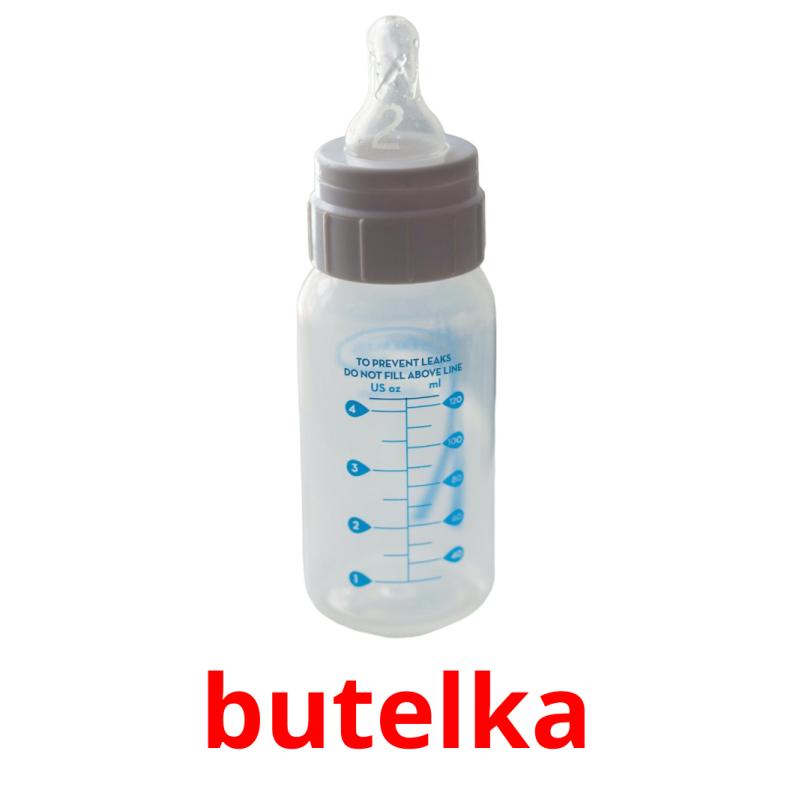 butelka picture flashcards
