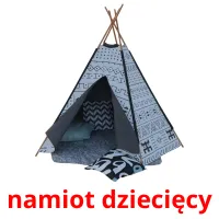 namiot dziecięcy карточки энциклопедических знаний