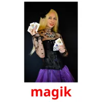 magik picture flashcards