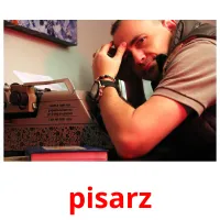 pisarz picture flashcards