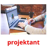 projektant picture flashcards