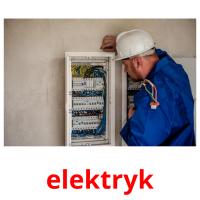 elektryk flashcards illustrate