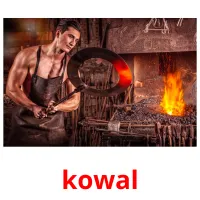 kowal cartões com imagens