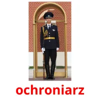 ochroniarz cartões com imagens