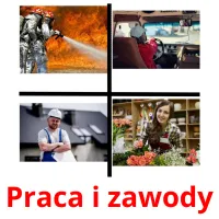 Praca i zawody cartões com imagens