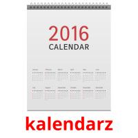 kalendarz card for translate