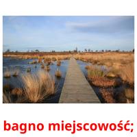 bagno miejscowość; picture flashcards