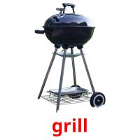 grill picture flashcards