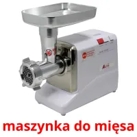 maszynka do mięsa Bildkarteikarten