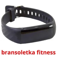 bransoletka fitness picture flashcards