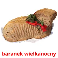 baranek wielkanocny Bildkarteikarten